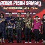 Pisah Sambut Kapolres Minahasa Utara