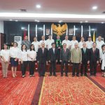 Rektor Sompie Lantik Senat FMIPA da Kepala UPT serta Ketua Jurusan Teknik Elektro