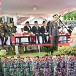 Wali Kota Bersama Wakil Wali Kota Hadiri Apel TAPTU dan Pawai Obor
