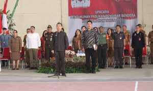 Kukuhkan Anggota Paskibraka, Wali Kota Senduk Semangati Generasi Muda
