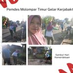 Pemdes Molompar Timur Gelar Kerja Bakti Dalam Rangka Menyambut Hut RI Ke-78
