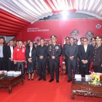 Wakili Wali Kota Roring Hadiri Upacara Tradisi Militer