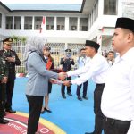 Wali Kota, Ir. Hj. Tatong Bara Irup Penyerahan Remisi Umum di Rutan Kelas II B Kotamobagu