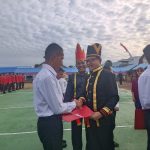 Roring Pembina Upacara Penyerahan Remisi HUT RI Ke 78 Kepada Warga Binaan LPKA Tomohon