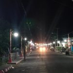 Lampu Jalan Hiasi Jalan Utama Desa Molompar