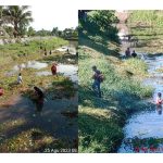 Antisipasi Banjir, Pemdes Makalu Selatan dan Masyarakat Gelar Kerja Bakti Pembersihan Sungai Makalu