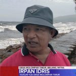 Gelombang Tinggi, Pemdes Molompar Timur Imbau Nelayan Tidak Melaut Sementara