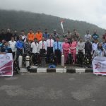 Peringati HUT RI Ke 78 Tahun, Mapala Anemon Polnustar Gelar Pengibaran Bendera di Bawah Laut