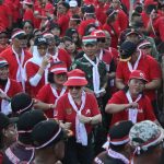 Peringatan Hari Masamper Meriah, Ribuan Masyarakat Padati Boulevard Tahuna