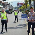 Wakapolres Kotamobagu Pantau Langsung Operasi Zebra Samrat 2023 Dilapangan