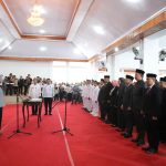 Wali Kota Ir. Hj. Tatong Bara Lantik 102 Pejabat Struktural dilingkungan Pemerintah Kota Kotamobagu
