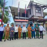 Pj Bupati Sangihe dan Deputi Bidkoor Pertahanan Negara Menkopolhukam RI, Tinjau Pembangunan PLBN dan BCS di Pulau Marore