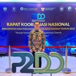Bupati Minut Joune Ganda Hadir Rakornas P2DD Tahun 2023
