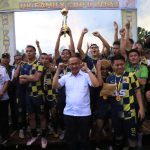 Pj Wali Kota Kotamobagu Resmi Tutup Turnamen Sepak Bola HK Family Cup 2 Tahun 2023