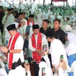 Dampingi Wagub Sulut, Wali Kota Asripan Nani Hadiri Pelantikan Pengurus BKMT Sulut Priode 2023-2028
