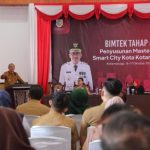Pj Wali Kota Asripan Nani Buka Secara Resmi Bimtek Tahap lV Penyusunan Master Plan Smart City Kotamobagu