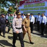 Pj Wali Kota Asripan Nani Hadiri Apel Gelar Pasukan Kesiapan Operasi Mantap Brata Samrat 2023-2024