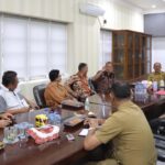 Pj Wali Kota Asripan Nani Terima Kunjungan Pastor Paroki Kristus Raja Kotamobagu dan Pengurus DPP