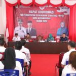 Pj Wali Kota Asripan Nani Membuka Rapat Koordinasi TPPS Tingkat Kota Kotamobagu 2023