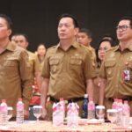 Walikota Tomohon Caroll Senduk Hadiri Rakorev Hasil Pelaksanaan RKPD Triwulan ll Tahun 2023
