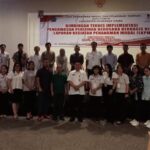 Dinas PM-PTSP Minut Melaksanakan Bimtek Implementasi Pengawasan Perizinan Berusaha Berbasis Resiko LKPM