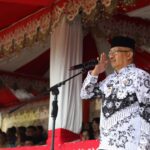 Wali Kota Asripan Nani Menjadi Irup Dalam Rangka Memperingati HUT PGRI ke-78 dan HUT KORPRI ke-52