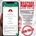 Kominfo Bolmong Himbau Masyarakat Waspadai Nomor WA Palsu Atas Nama Bupati Ir.Limi Mokodompit