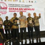 Pemkot Kotamobagu Menerima Penghargaan Program Gerakan Menuju Smart City 2023