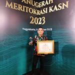 Pemkot Tomohon Terima Penghargaan KASN Anugerah Meritokrasi 2023