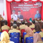 Wali Kota Asripan Nani Buka Rakor Tim Percepatan Penanggulangan Stunting 2023