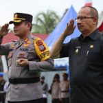 Jelang Pengamanan Nataru, Polres Kotamobagu Laksanakan Gelar Pasukan Operasi Lilin Samrat 2023