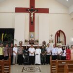 Wali Kota Asripan Nani dan Forkopimda Safari Natal ke Pastor Paroki Kristus Raja Kotamobagu