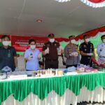 Kejari Sangihe Musnahkan Barang Bukti Tindak Pidana Umum