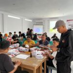 Bawaslu Sangihe Awasi Sortir-Lipat Surat Suara Pemilu 2024