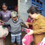 Tamuntuan Salurkan Bantuan bagi 160 KK Terdampak Banjir di Kampung Laine