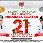 Spektakuler, Peringatan HUT ke-21 Minsel Sukses Digelar