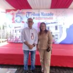 Kadis Kominfo Maya Kainde Hadiri HUT Acara Perayaan HUT Media Tribun Manado yang ke – 15 