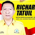 Satu Kursi Partai Golkar Dapil 3, Richardno Tatuil Melangka Pasti di Gedung Tumantenden