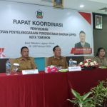 Hadiri Rakor Penyusunan LPPD, Walikota Caroll Senduk Minta: Perhatian dan Kerjasama