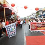 Wali Kota Kotamobagu Hadiri dan Melepas Peserta Karnaval Festival Budaya Perayaan Cap Go Meh