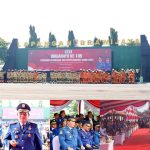 Pj.Bupati Kumendong Hadiri HUT ke -105 Pemadam Kebakaran Dan Penyelamatan DiLapangan Kodam V/Brawijaya