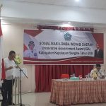 Sekda Kabupaten Sangihe Buka Sosialisasi Lomba Inovasi Daerah
