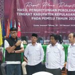 Anggota Bawaslu Sulut Zulkifli Densi, Pelototi Pleno Rekapitulasi Hasil Penghitungan Suara di Sangihe