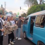 Disekitar Mega Mall Manado, Praka Sulut Berbagi Takjil Gratis Bagi Warga dan Pengendara