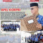 Pj Bupati Ronald Sorongan Irup Apel KORPRI Di Kabupaten Minahasa Tenggara