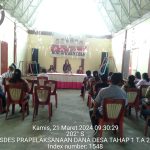 Pemdes Beringin Gelar Musdes Pra Pelaksanaan Kegiatan DD Tahap 1