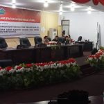 Rapat Paripurna DPRD Kabupaten Minahasa Utara. Bupati Menyampaikan LPJ Tahun Anggaran 2023