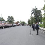 Asripan Nani Pimpin Apel Kesiapan Pengamanan Malam Takbir dan Hari Raya Idul Fitri 1445 H