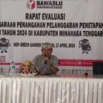 Pasca Penyelenggaraan Pemilu Tahun 2024, Bawaslu Mitra Sukses Gelar Rapat Evaluasi Penanganan Pelanggaran