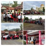 Sambut HUT Mitra Ke-17, Jajaran Pemerintah Desa Buku Selatan Ikut Serta Dalam Kegiatan Apel dan Jalan Sehat